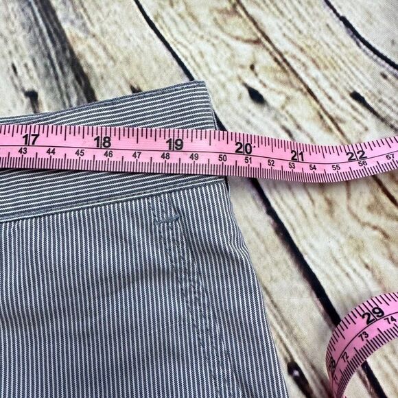 PGA Tour Shorts Men's Sz.38 Blue/white Golf Pinstripe Peacoat‎ 100% Polyester - Picture 8 of 10